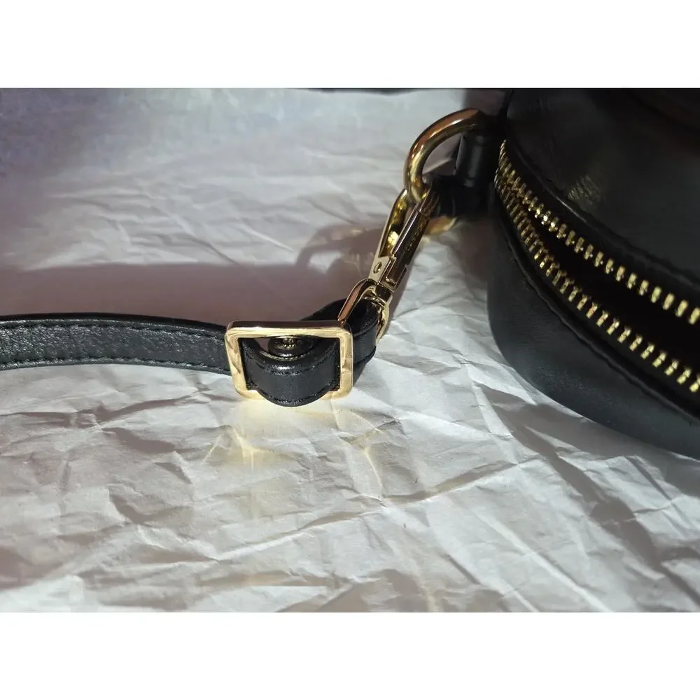 Valentino Mia Signature Leather Quilted Crossbody Bag Womens Small Excellent